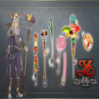 Купить (Nintendo Switch 1) Ys IX: Monstrum Nox Haute Cuisine Weapon Set