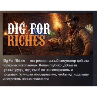 Купить Dig For Riches АВТОДОСТАВКА STEAM GLOBAL МГНОВЕННО ЛИЦЕНЗИЯ
