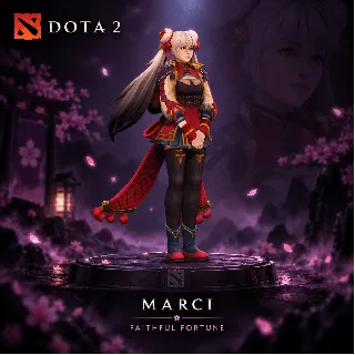 Купить Marci — Faithful Fortune | Dota 2 | Подарком
