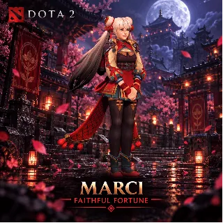 Купить Marci — Faithful Fortune | Dota 2 | Подарком