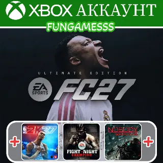 Купить EA SPORTS FC 27 + Ведьмак 3: Remastered 2026 + Игры Xbox Аккаунт