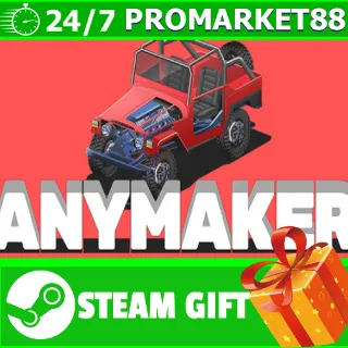 Купить ️ВСЕ СТРАНЫ+РОССИЯ Anymaker STEAM GIFT
