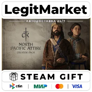 Купить DLC Crusader Kings III Creator Pack: North Pacific Attire / Steam АВТО / РУ + МИР