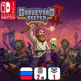 Купить Graveyard Keeper 2 | Nintendo Switch 1/2