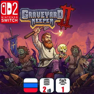Купить Graveyard Keeper 2 | Nintendo Switch 2