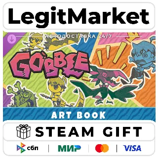 Купить DLC GOBBLE - Sights and Sounds Art Book / Steam АВТО / РУ + МИР