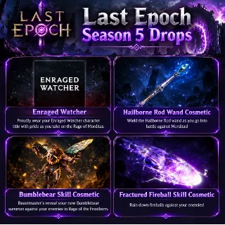 Купить Last Epoch Season 5 | 4 награды | Twitch Drops ⚡ Мгновенная доставка