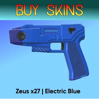 Купить Zeus x27 | Electric Blue ( 3 наклейки ) [CS 2]