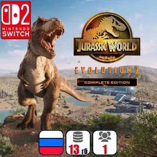 Купить Jurassic World Evolution 2: Complete Edition | Nintendo Switch 2