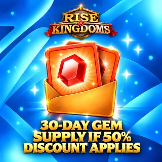 Купить ПОСТАВКА САМОЦВЕТОВ НА 30ДНЕЙ (ЕСЛИ ЕСТЬ СКИДКА 50) RISE OF KINGDOMS БЫСТРАЯ ПОКУПКА
