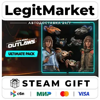 Купить DLC Star Wars Outlaws - Ultimate Pack / Steam АВТО / РУ + МИР