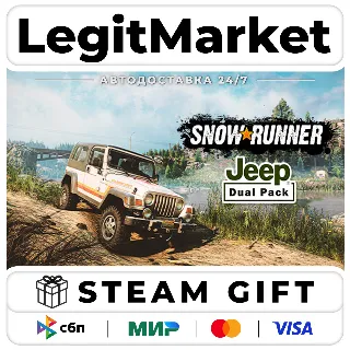 Купить DLC SnowRunner - Jeep Dual Pack / Steam АВТО / МИР