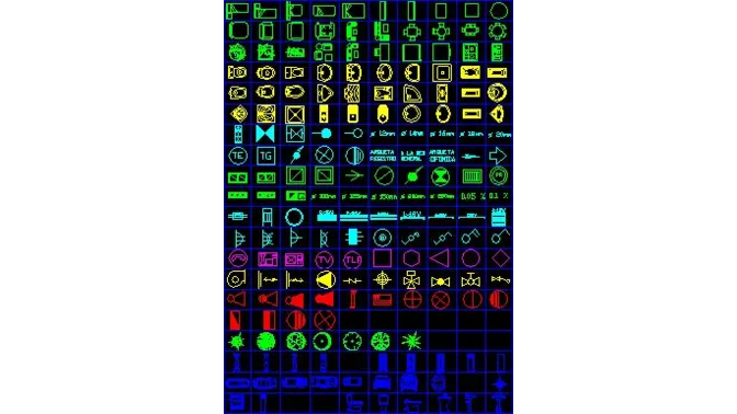 AutoCAD Block Library | Over 10000 DWG 2D Blocks + Free Download at ...