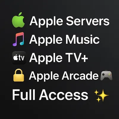 Серверы Apple Apple Music Apple TV Apple Arcade Индивидуальный личный аккаунт - irongamers.ru