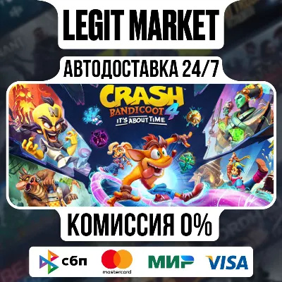 Crash Bandicoot 4: It’s About Time / Steam АВТО / МИР - irongamers.ru