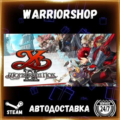 Ys IX: Monstrum Nox Выбор Региона Стим STEAM GIFT АВТО 24/7 ГАРАНТИЯ - irongamers.ru