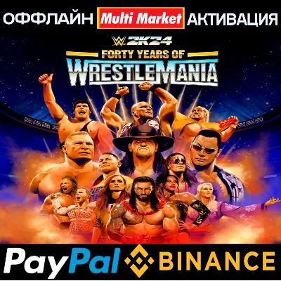 WWE 2K24 FORTY YEARS OF WRESTLEMANIA STEAM 🅿 𝗣𝐀𝐘𝗣𝐀𝐋 - irongamers.ru