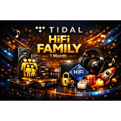 TIDAL HiFi PLUS FAMILY – 1 месяц | 6 участников • Ultra HD звук - irongamers.ru