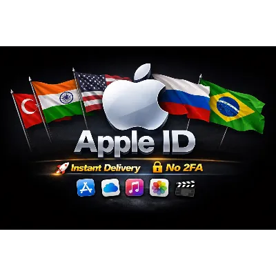 Apple ID | Мгновенная доставка | Без 2FA - irongamers.ru