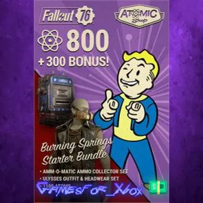 Fallout 76 Burning Springs Starter Bundle XBOX DLC - irongamers.ru