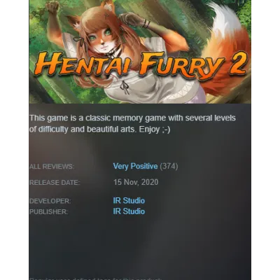 STEAM KEY - Hentai Furry 2 - [РФ + REGION FREE/GLOBAL] - Автодоставка - irongamers.ru