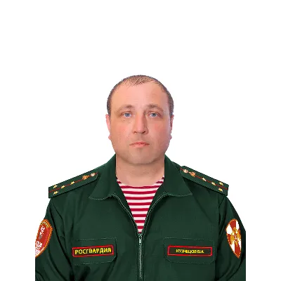 Конструктор офисной формы Росгвардии ВНГ РФ для Photoshop (PSD) 4 в 1 - (Мужская) - irongamers.ru