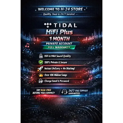 TIDAL HiFi Plus 1 Месяц Приватный Аккаунт Гарантия | Быстрая Доставка - irongamers.ru