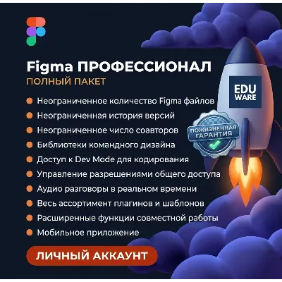 Figma Pro Full Education на 12 месяцев в вашем аккаунте - irongamers.ru