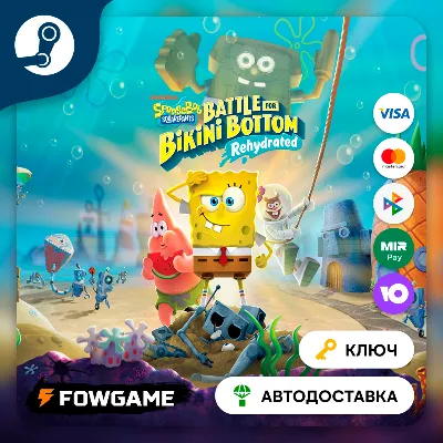 SpongeBob SquarePants: Battle for Bikini Bottom - Rehydrated (РУ+СНГ) КЛЮЧ STEAM - irongamers.ru