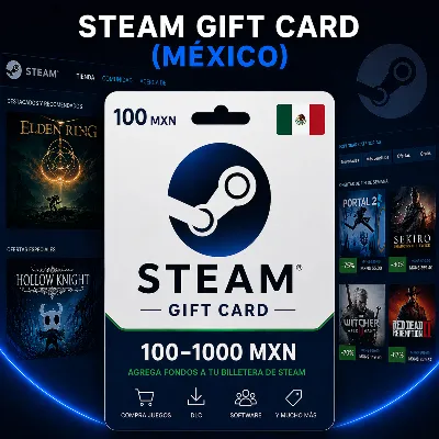 Steam Gift Card (Мексика) 100–1000 MXN | Код пополнения Steam - irongamers.ru