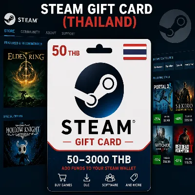 Steam Gift Card (Таиланд) 50–3000 THB | Код пополнения Steam - irongamers.ru