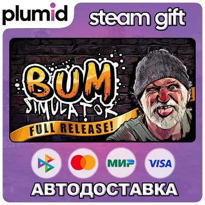 Bum Simulator Steam Gift / Россия + МИР / АВТО - irongamers.ru