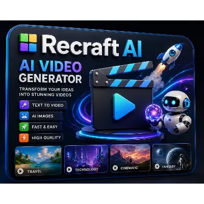 Recraft AI Basic Subscription 1 Month - Private Account - irongamers.ru