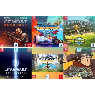 Коллекция из 72 игр для Nintendo Switch - irongamers.ru