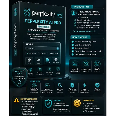 Perplexity AI Pro Subscription 1 Month - Private Account (Global) - irongamers.ru