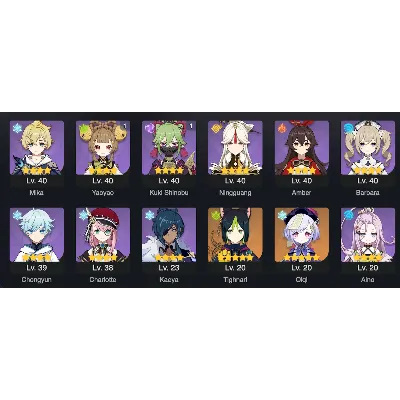 [2in1] NA GENSHIN IMPACT + Honkai: Star Rail | 49 AR | 43 CHARACTERS | 10 LEGENDARY | - irongamers.ru