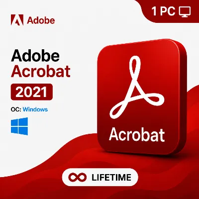 Adobe Acrobat Pro DC 2021 Windows 1 Device Lifetime - irongamers.ru