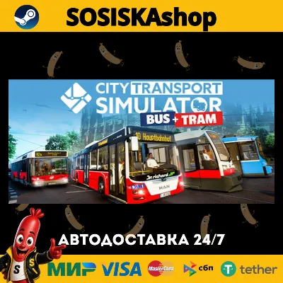City Transport Simulator® + ВЫБОР РЕГИОНА STEAM - irongamers.ru