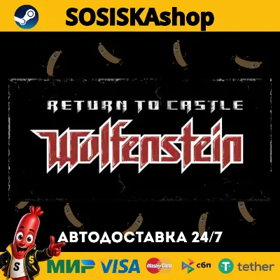 Return to Castle Wolfenstein + ВЫБОР РЕГИОНА STEAM - irongamers.ru