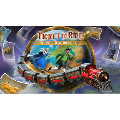 Ticket to Ride: Round the World Ticket DLC - STEAM RU - irongamers.ru