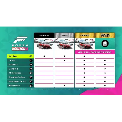 FORZA HORIZON 6 PREMIUM EDITION | ВСЕ ДОПОЛНЕНИЯ И БОНУСЫ | STEAM | REGION FREE - irongamers.ru