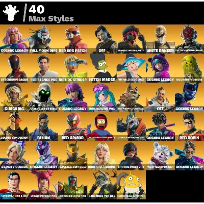 Мгновенный доступ • FN (все платформы) • 113 skins • 700 VB • Полный доступ - irongamers.ru