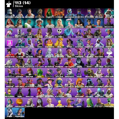 Мгновенный доступ • FN (все платформы) • 113 skins • 700 VB • Полный доступ - irongamers.ru