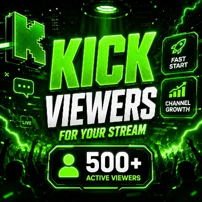 Kick зрители на стрим | от 5 мин до 30 дней | старт 5–20 мин - irongamers.ru