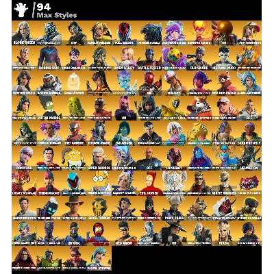 Мгновенный доступ • FN (все платформы) • 202 skins • 2000 VB • Полный доступ - irongamers.ru