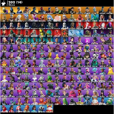 Мгновенный доступ • FN (все платформы) • 202 skins • 2000 VB • Полный доступ - irongamers.ru