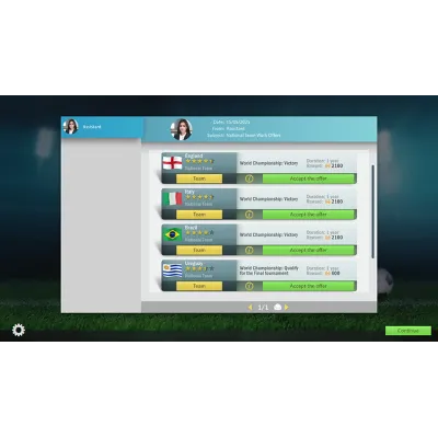 Football, Tactics & Glory: World Championship STEAM GIFT AUTO RU+МИР - irongamers.ru
