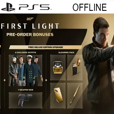 007 FIRST LIGHT DELUXE PS5- БЕЗ АРЕНДЫ - СОВМЕСТНОЕ ИСПОЛЬЗОВАНИЕ - PS5 ОФЛАЙН - irongamers.ru