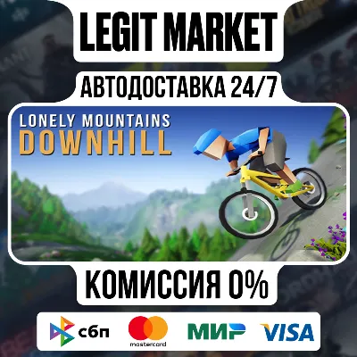 Lonely Mountains: Downhill / Steam АВТО / РУ + МИР - irongamers.ru