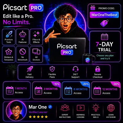 PICSART PRO – 1 МЕСЯЦ PRIVATE ACCOUNT | ПОЛНАЯ ГАРАНТИЯ ВКЛЮЧЕНА - irongamers.ru